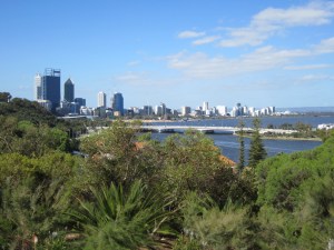 Perth City from Kings Park